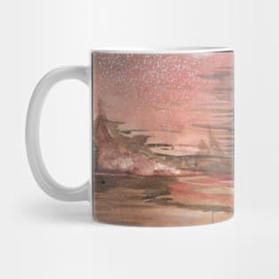 Alien landscape - astronomy inspired fine art Mug